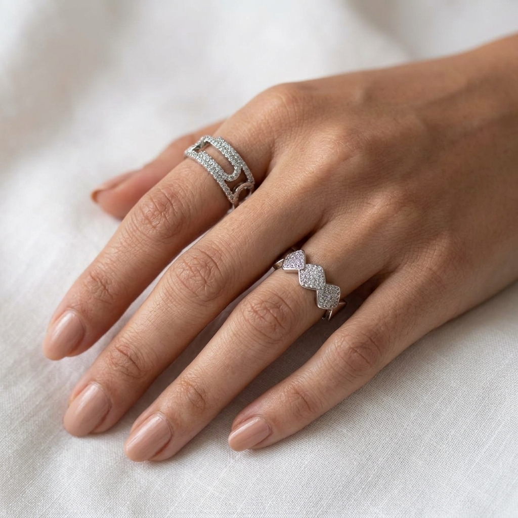 krish sparkling couple ring combo krish sparkling couple ring combo