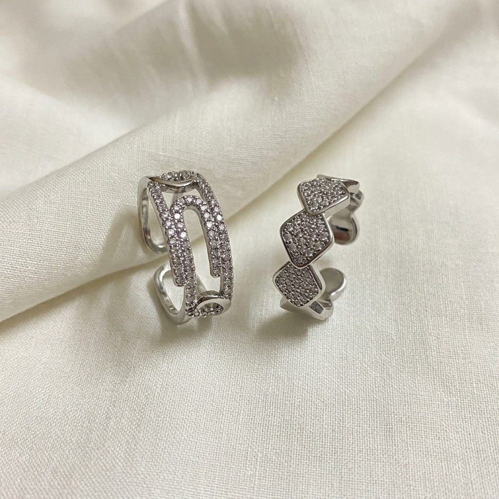 krish sparkling couple ring combo krish sparkling couple ring combo